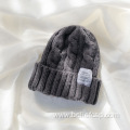 Warm Wool Embroidery Knitted Beanie Hats